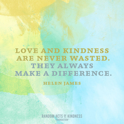 Notice Acts Of Kindness And Pay It Forward - Living Marvelously